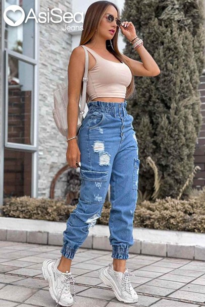 Joggers style cargo jeans